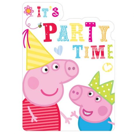 Festa Peppa Pig Inviti
