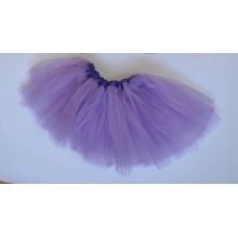 Gonnellina in tulle color violetto