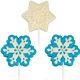 Stampo fiocchi di neve 3 design