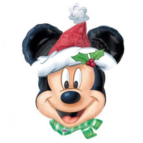 Immagini Natale Topolino.Natale Disney Maxi Palloncino Topolino Wimipops