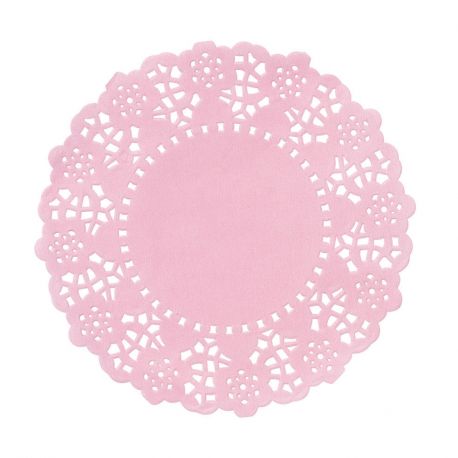 Mini Centrini  rosa confetto 11 cm