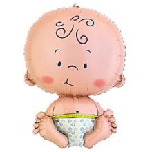 Grande Palloncino Neonato -Baby  56 cm