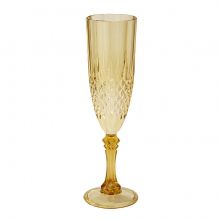 Flute Champagne Oro in policarbonato