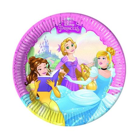 Piatti Principesse Disney 20 cm 8 pz