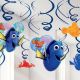 Decori a spirale Festa Dory e Nemo (6pz)