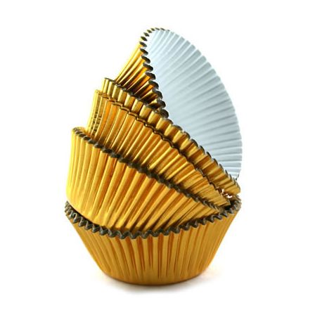 Pirottini per Cupcake Oro