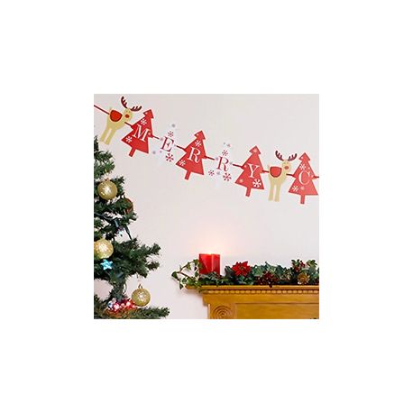 Festone Natale Rudolf Party 3.5 m