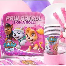 Festa Paw Patrol Bambina in Rosa