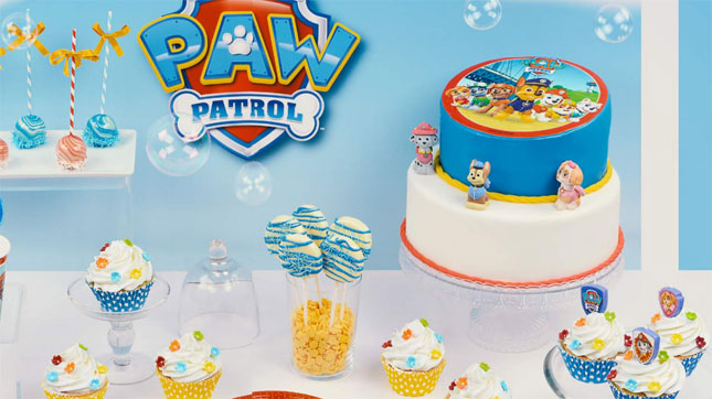 feste di compleanno decorazione per torte decorazione per cupcake muffin decorazione per bambini compleanni motivo Paw Patrol 18 decorazioni per torte Paw Patrol
